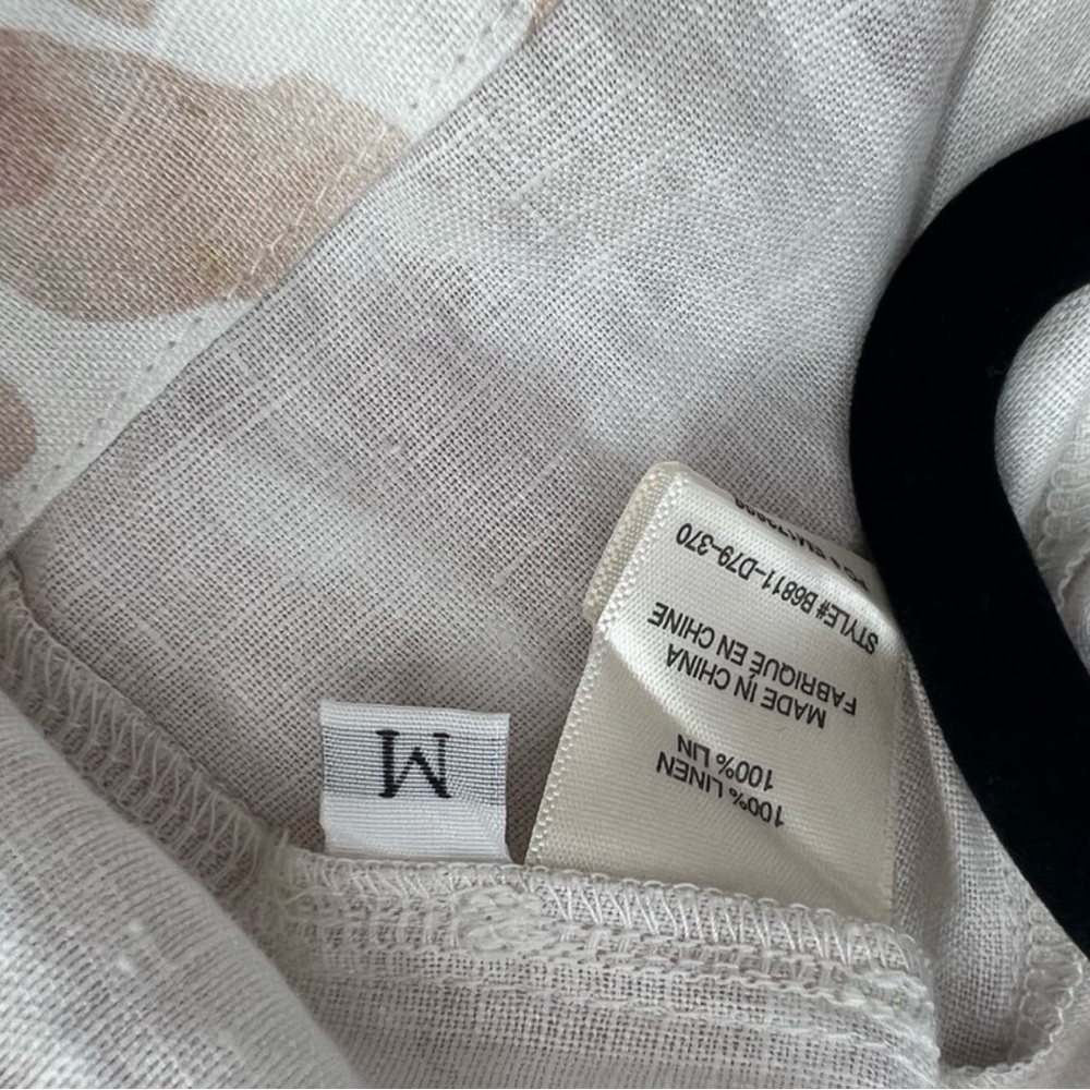 Ele Bella Dahl Scrunch Strap Tiered Midi Dress Sleeveless 
Sundress Racerback M - Picture 8 of 9